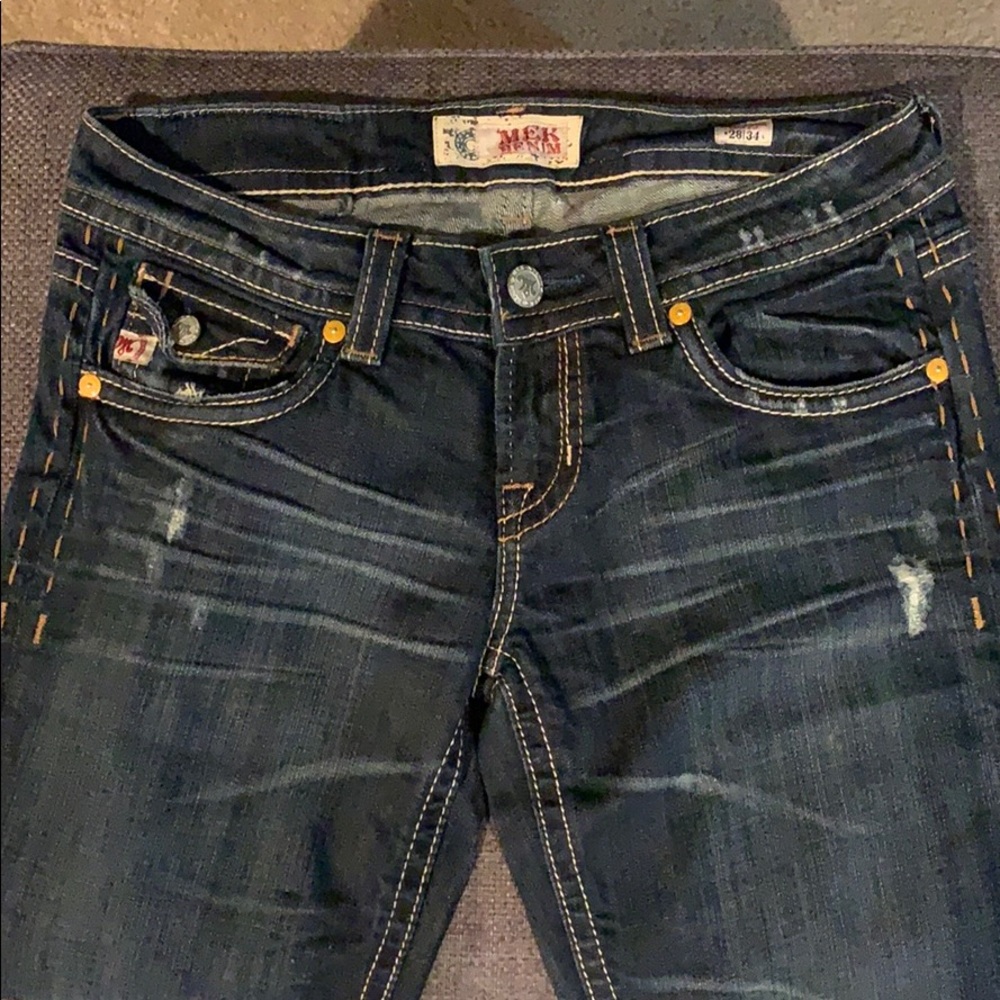 Mek Jeans  28/34  New York Boot Cut
